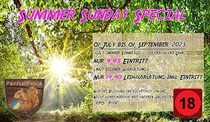 Summer Sunday Special Summer Sunday Special